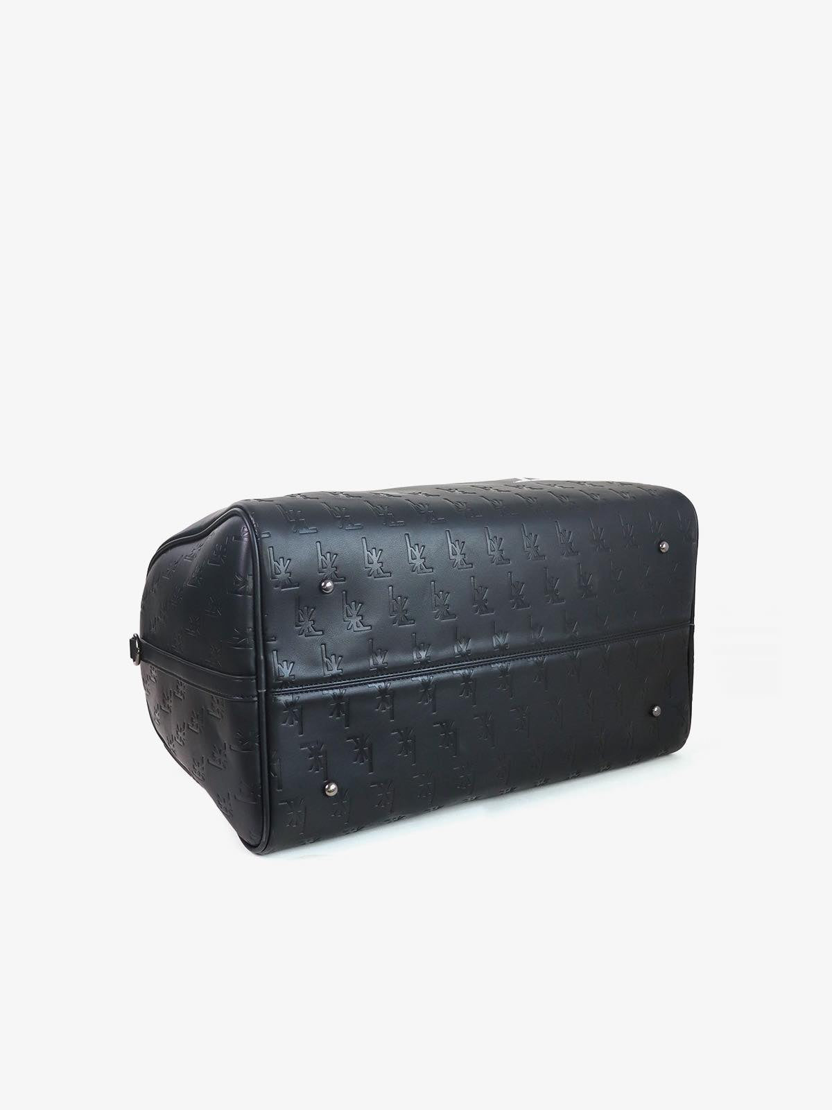 Medium/Large Duffle Lex Bag- Black/White