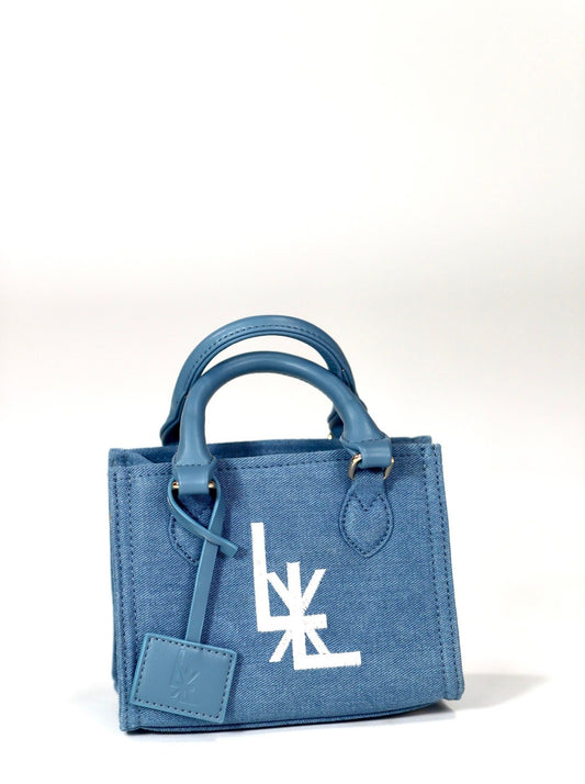 Denim Mini Lex Bag