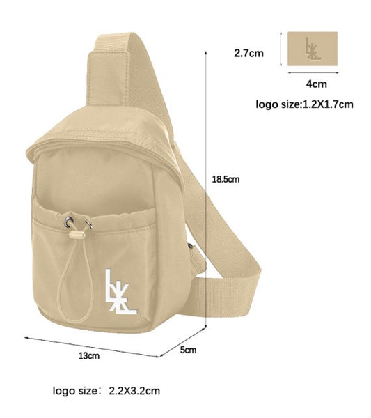 Men's Crossbody- Tan